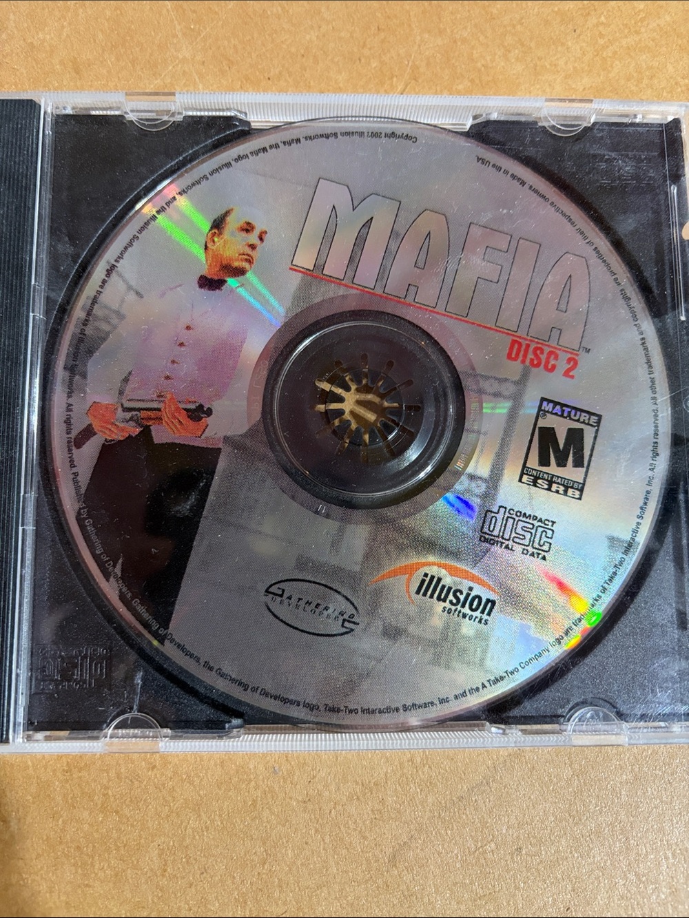 Mafia PC Game Disc 2